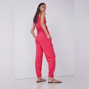 Thakoon crewneck tank in pink